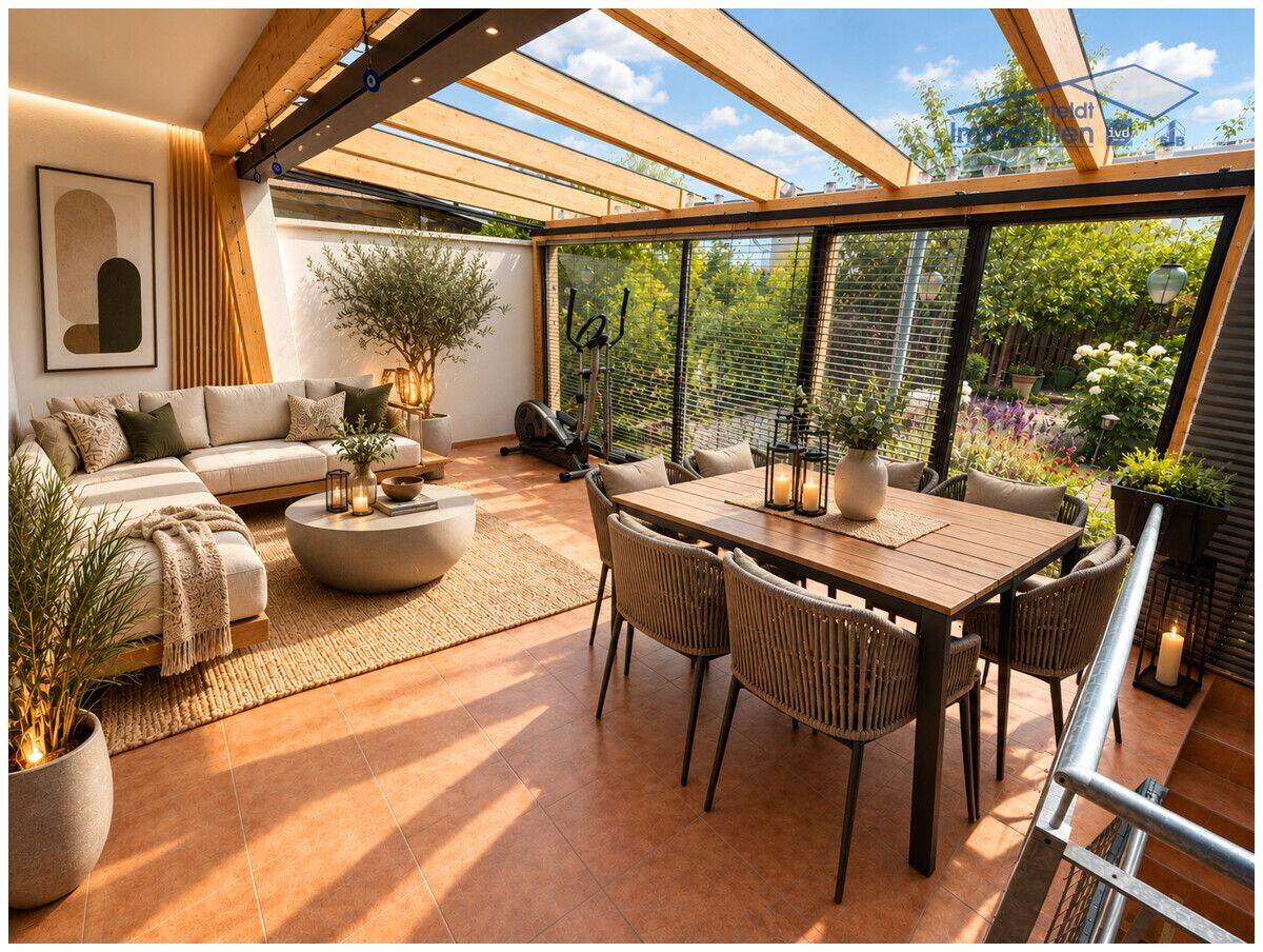 Einziehen & wohlfühlen – Liebevoll renoviertes 5-Zimmer-Reihenmittelhaus mit Wintergarten, 86899 Landsberg am Lech