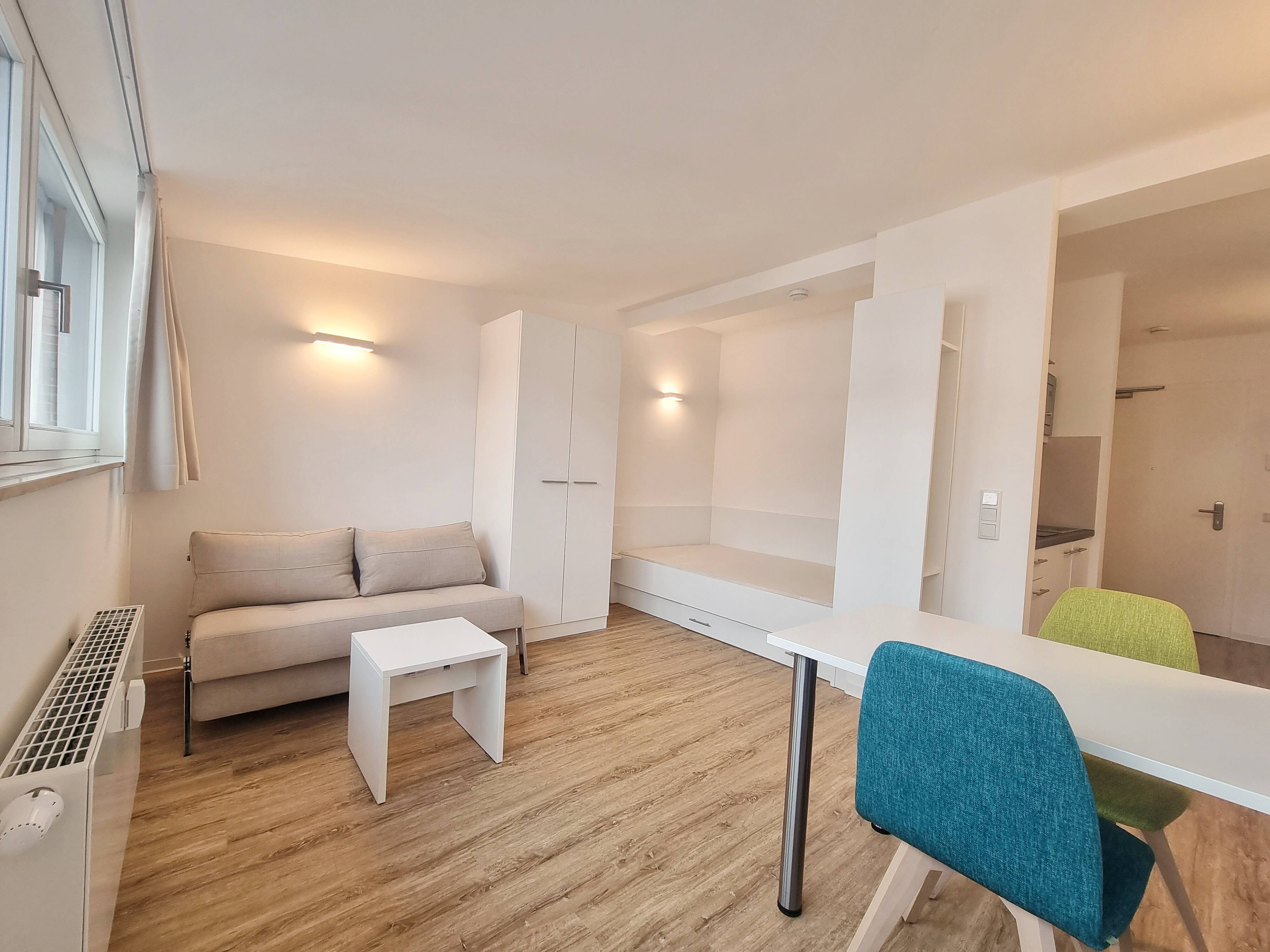 Möbliertes 1-Zi-Apartment in Bestlage, 90443 Nürnberg