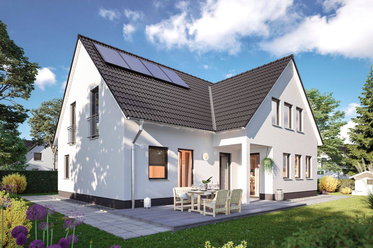 Haus mit ELW, massiv gebaut, Preis inkl. Grundstück, 66484 Kleinsteinhausen