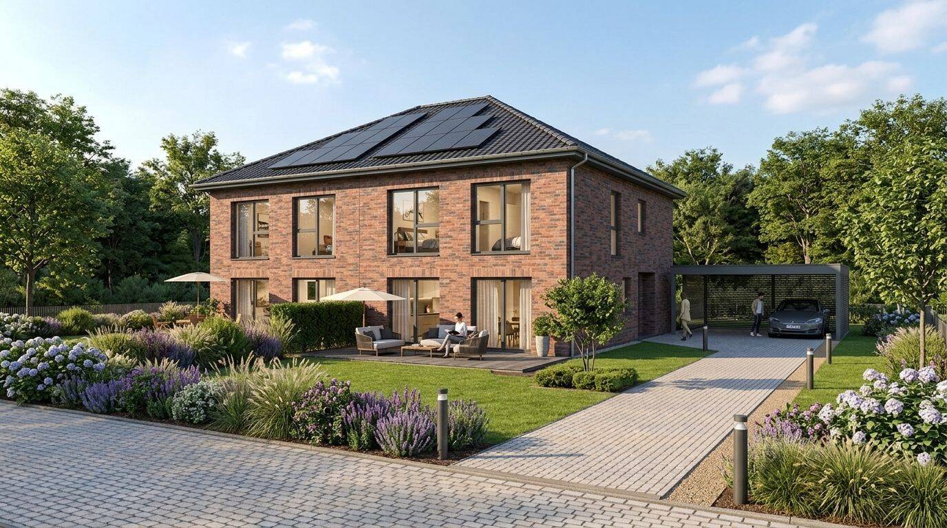 Neu an der Oberneulander Mühle – attraktive Doppelhaushälften “Mühlengarten II”, 28355 Bremen (Oberneuland)