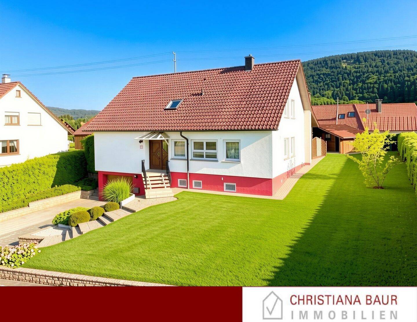 PLATZWUNDER IN SONNENLAGE: EFH Ratshausen, 72365 Ratshausen