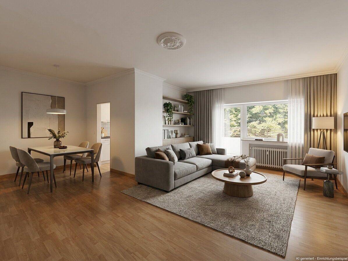 Lichtdurchflutete 1,5 Zimmer Wohnung mit großzügiger Balkonterrasse in attraktiver Wohnlage, 40667 Meerbusch