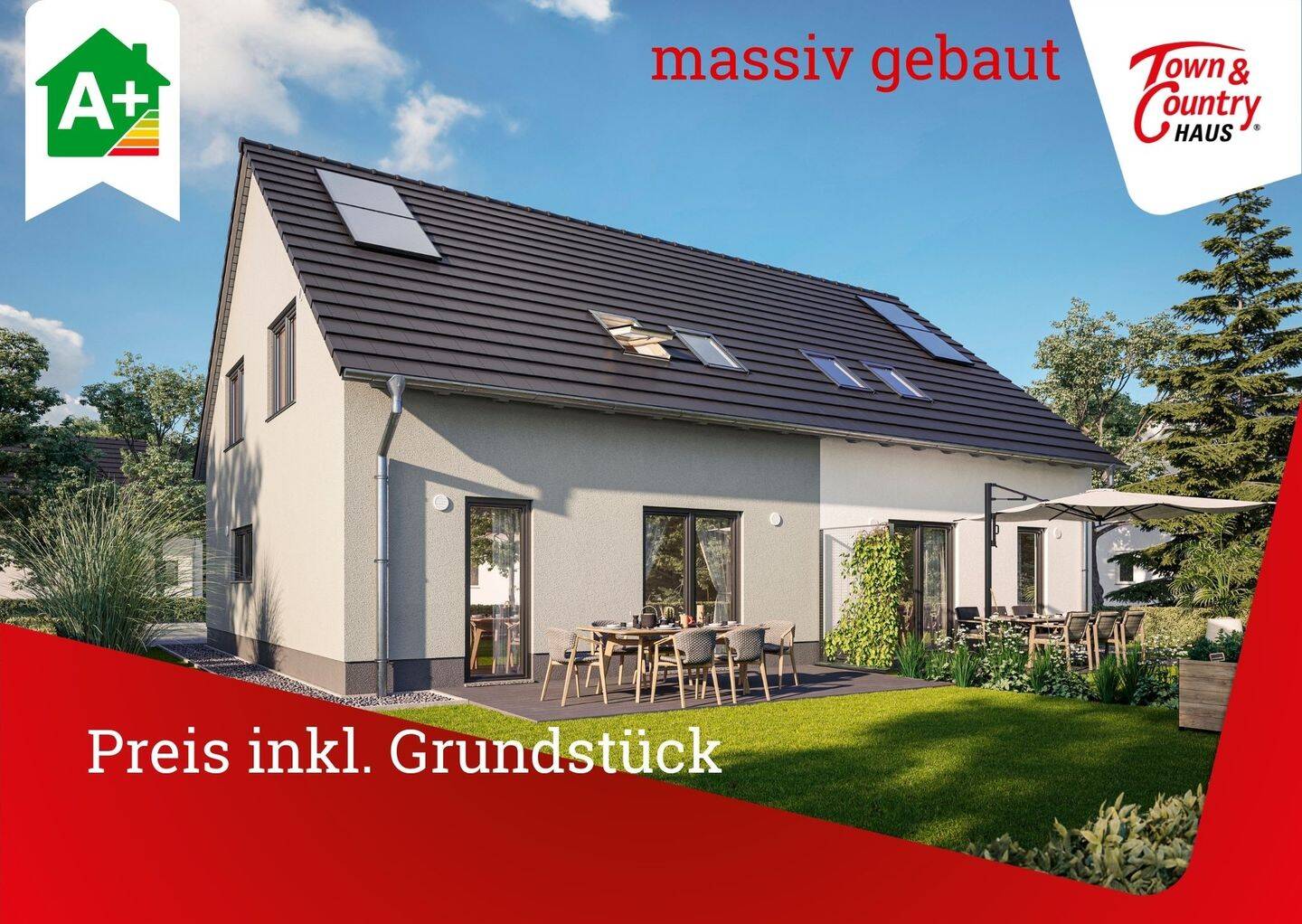 massiv gebaut, Preis schlüsselfertig inkl. Grundstück, 54516 Wittlich