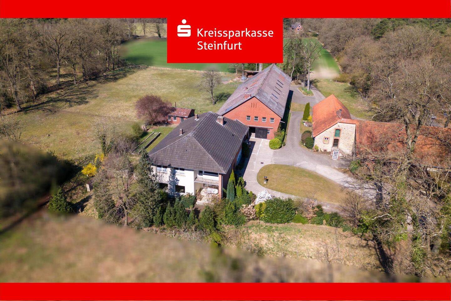 Charmanter, ehemaliger Landwirtschaftshof – Großes Anwesen mit herrschaftlichem Wohnhaus, 49504 Lotte
