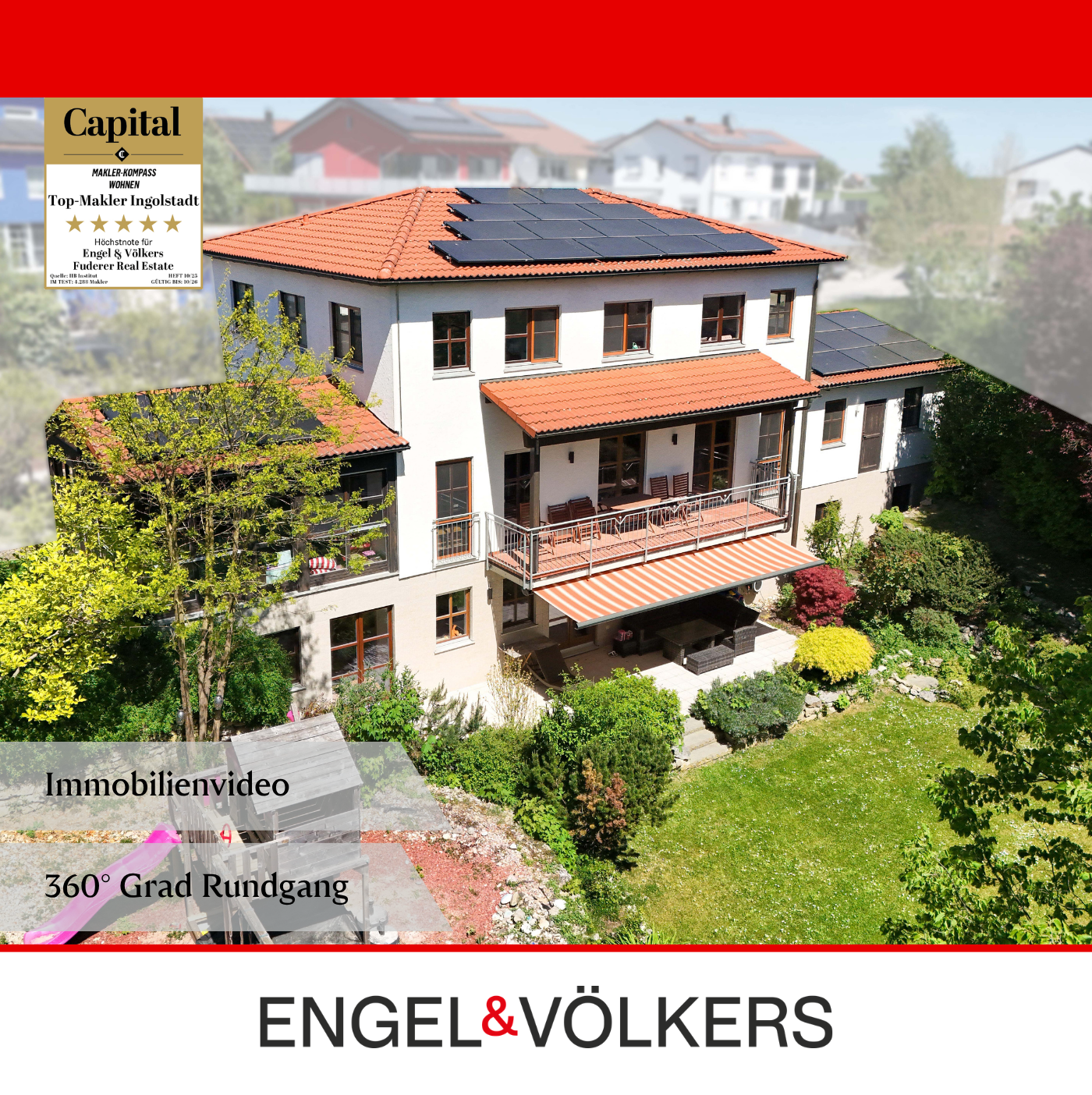 Eine Villa mit Weitblick – Hanglage trifft „Zugspitzenpanorama“, 85049 Ingolstadt