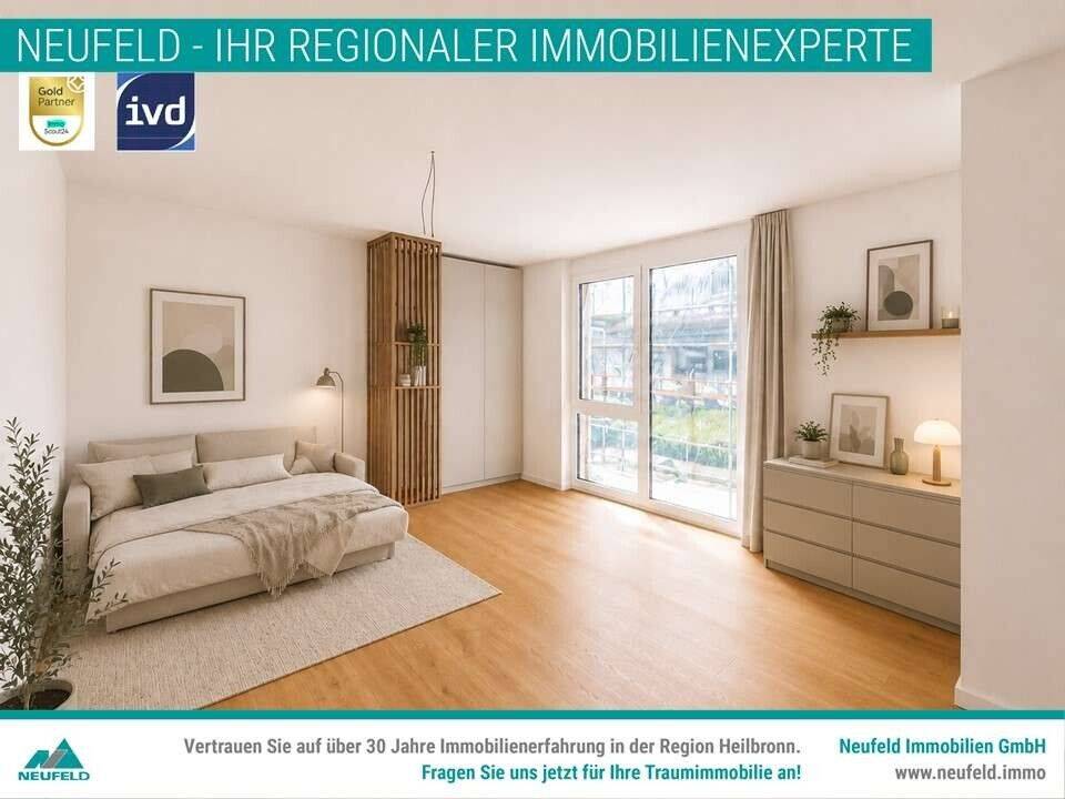Gemütliche 1-Zimmer Wohnung in perfekter Nähe zum IT-Campus!, 74229 Oedheim