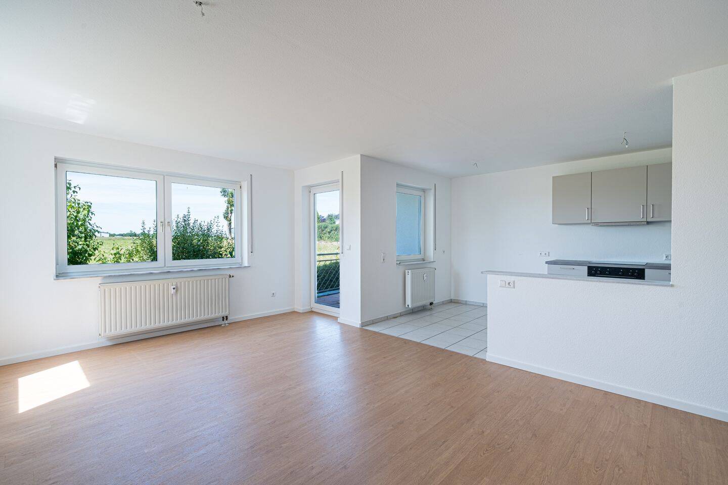 Durchdacht geschnitten! Schöne 2,5-Zimmer-Mietwohnung in idyllischer Ortsrandlage, 88471 Laupheim