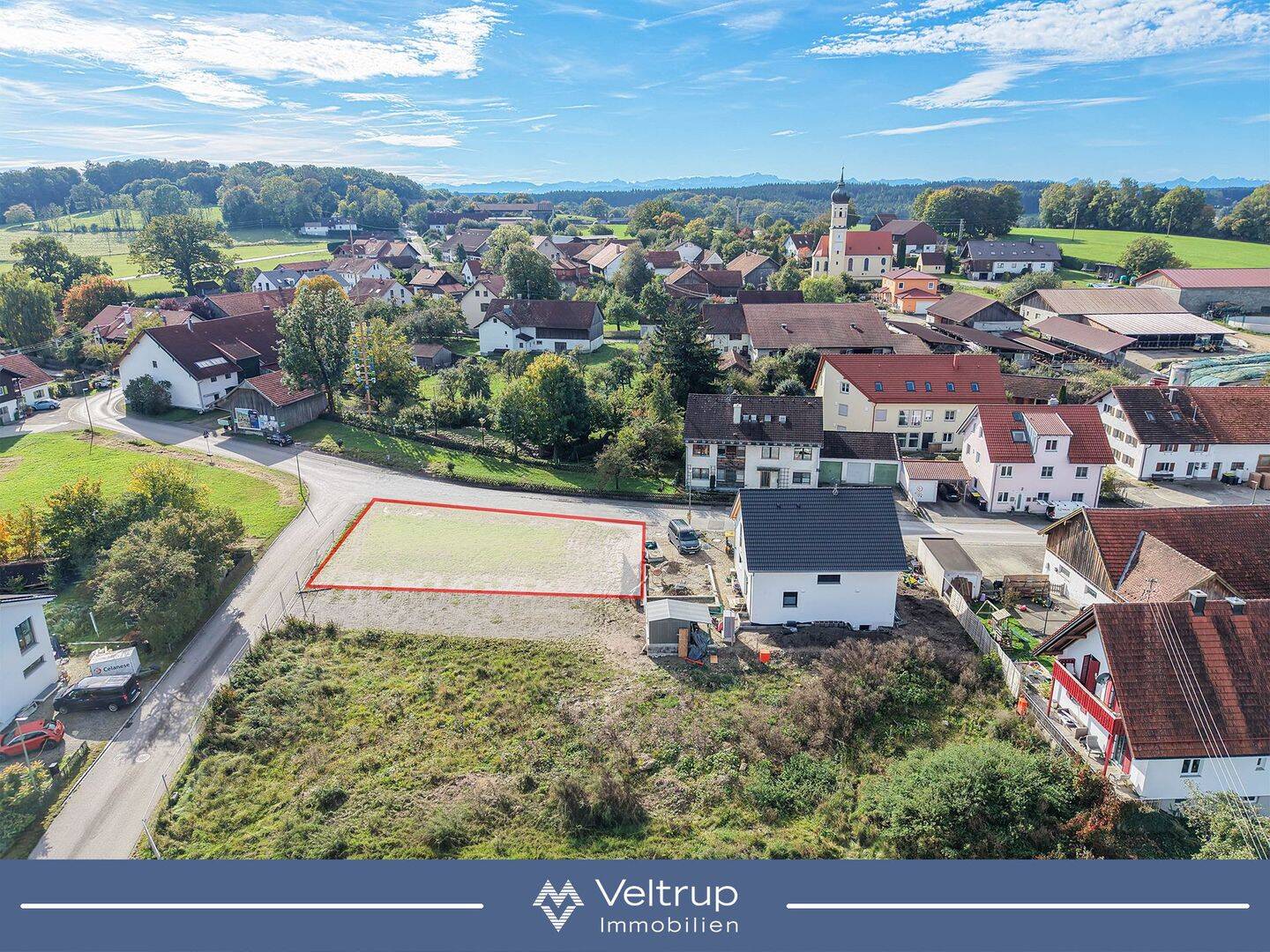 ATTRAKTIVES NEUBAUGRUNDSTÜCK IN AMMERSEENÄHE – 475 M² MIT BAUGENEHMIGUNG, 86923 Finning