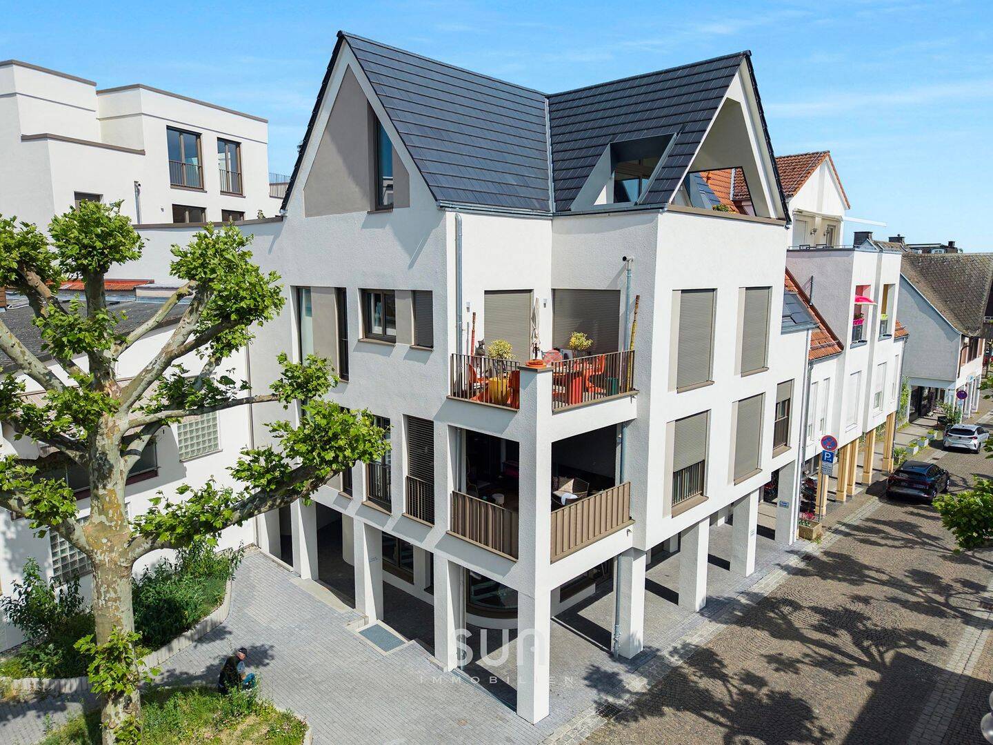 EXKLUSIVE NEUBAUWOHNUNG MIT TERRASSE AM MARKTPLATZ – KfW-55-Neubau in Bestlage Oberursels, 61440 Oberursel (Taunus)