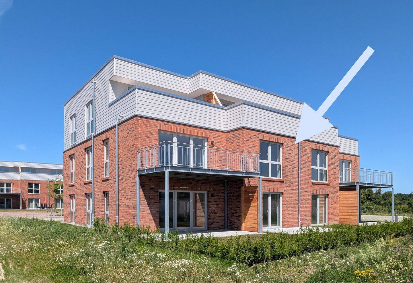 Neubau in Wyk: Moderne Mietwohnungen mit 2,5 Zimmern und 69,30 m² im 1. OG ab sofort bezugsbereit., 25938 Wyk auf Föhr