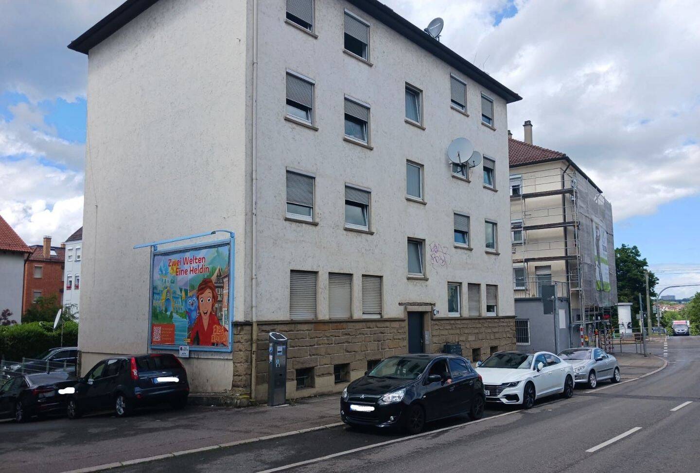 3-Zi.-ETW in Stuttgart-Bad Cannstatt inkl. Stellplatz, 70374 Stuttgart (Bad Cannstatt Sommerrain)