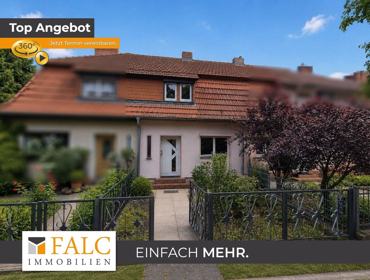 Attraktives Reihenhaus mit Terrasse, Garten und zahlreichen Extras – FALC Immobilien, 15711 Königs Wusterhausen