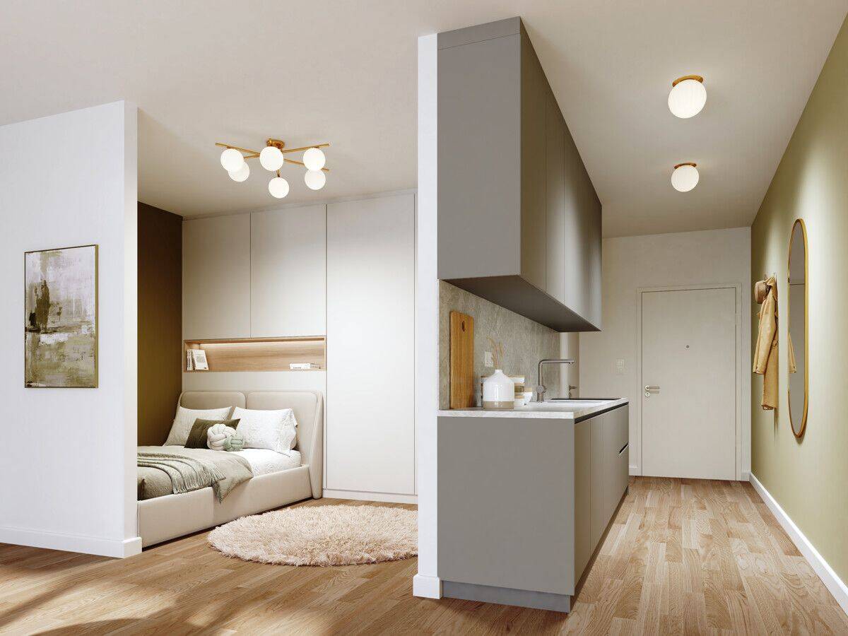 STEGLITZ: WOHNEN im GRÜNEN: ERSTBEZUG im LUXUS Neubau: QNG und KFW: 1-Zimmer-Wohnung mit Terrasse, 12247 Berlin (Steglitz-Zehlendorf Lankwitz Steglitz)