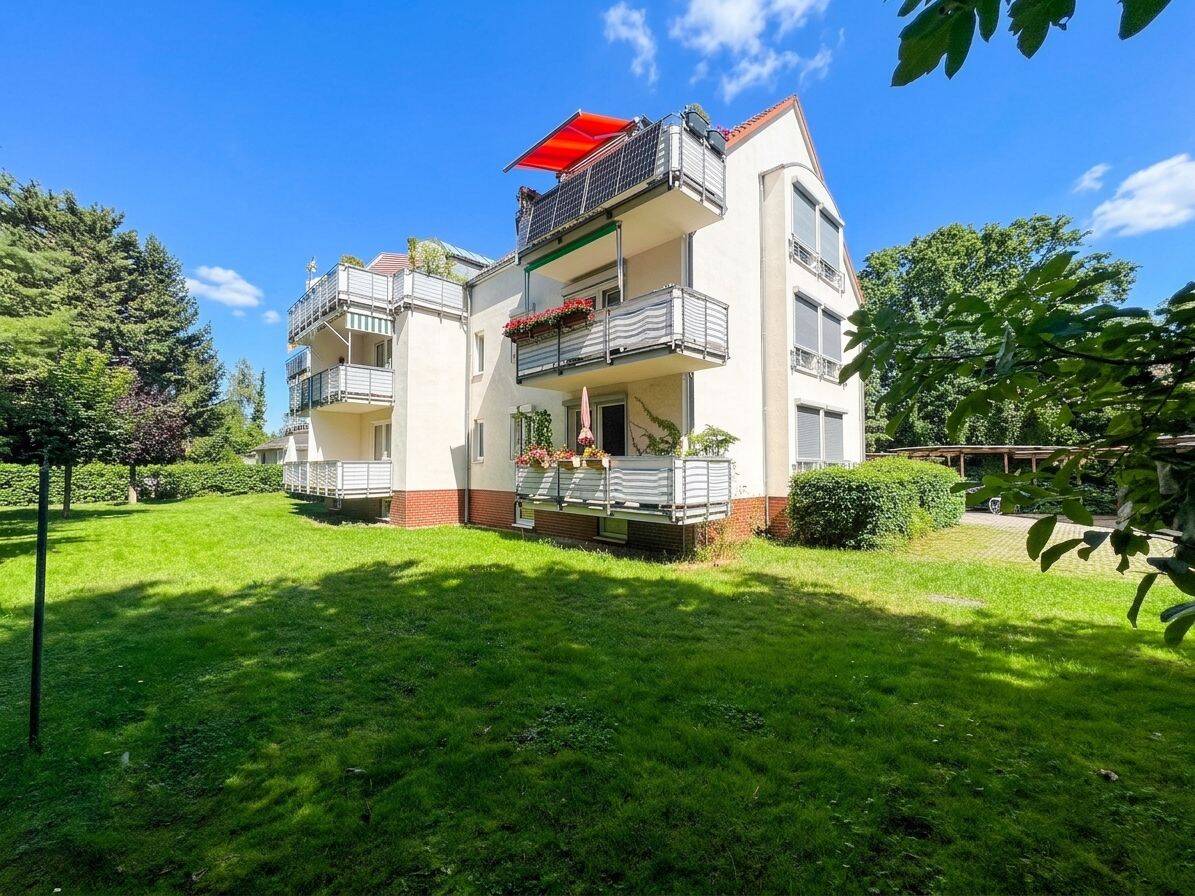 ++ Freie 3-Raum-Wohnung mit Balkon & Carport-Stellplatz in grüner Lage Leipzigs ++, 4289 Leipzig (Meusdorf Probstheida)