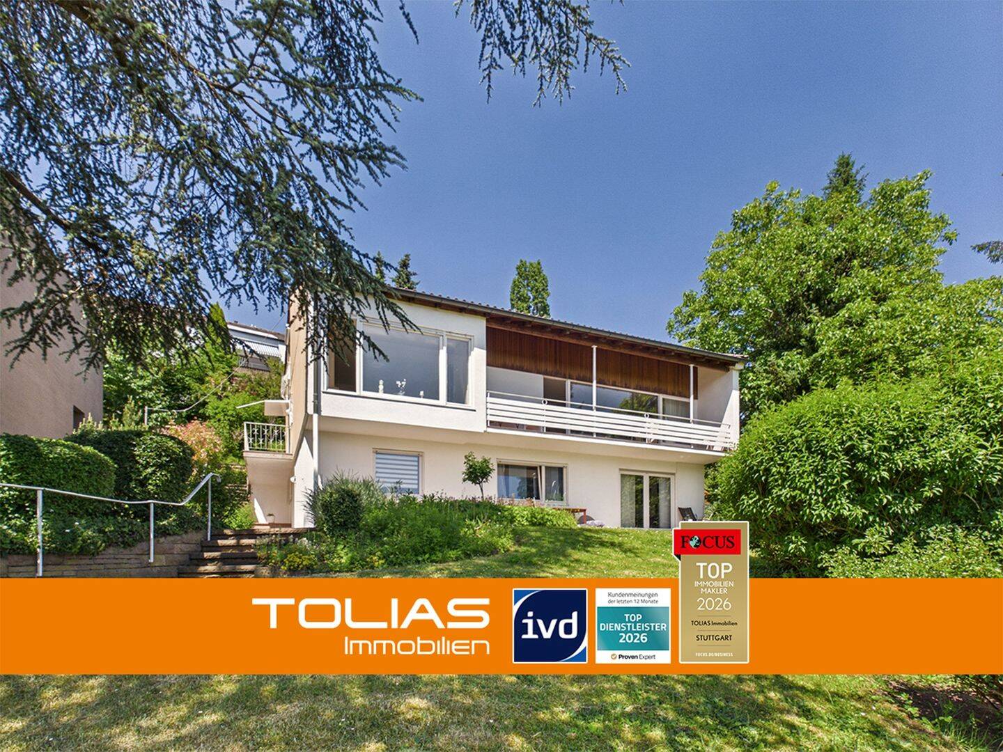 Imposanter Auftritt in S-Botnang: repräsentatives Anwesen auf 940m² Grundstück in Bestlage, 70195 Stuttgart (Botnang)