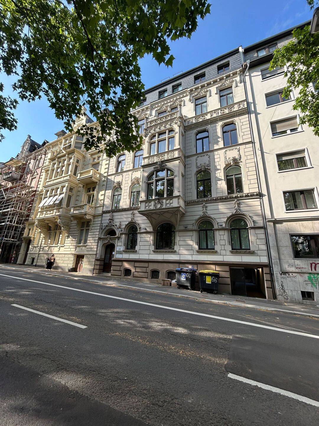 Möblierte 1-Zimmer-Altbauwohnung in zentraler Lage, 65185 Wiesbaden (Wiesbaden)