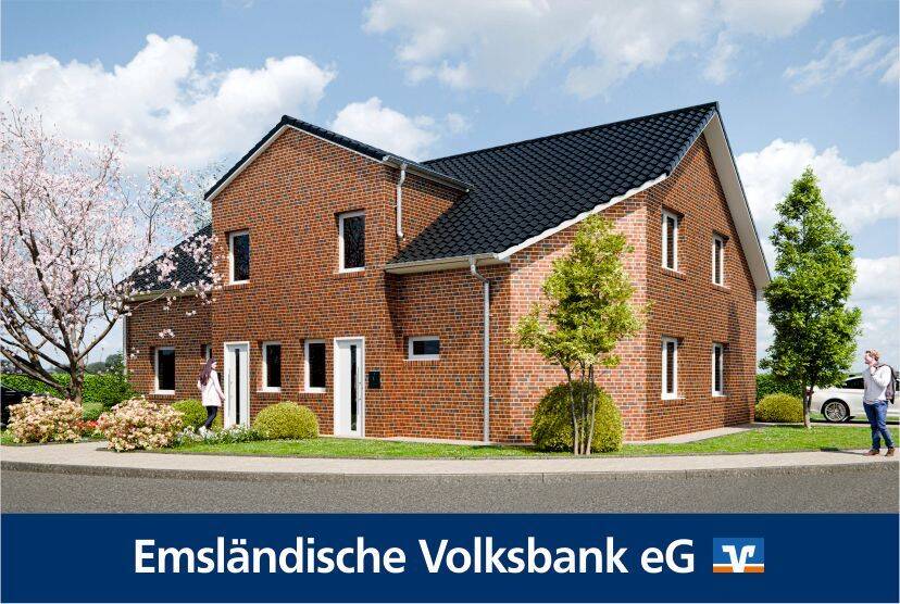Zur Miete: Neubau-Doppelhaushälften im Herzen von Dörpen, 26892 Dörpen