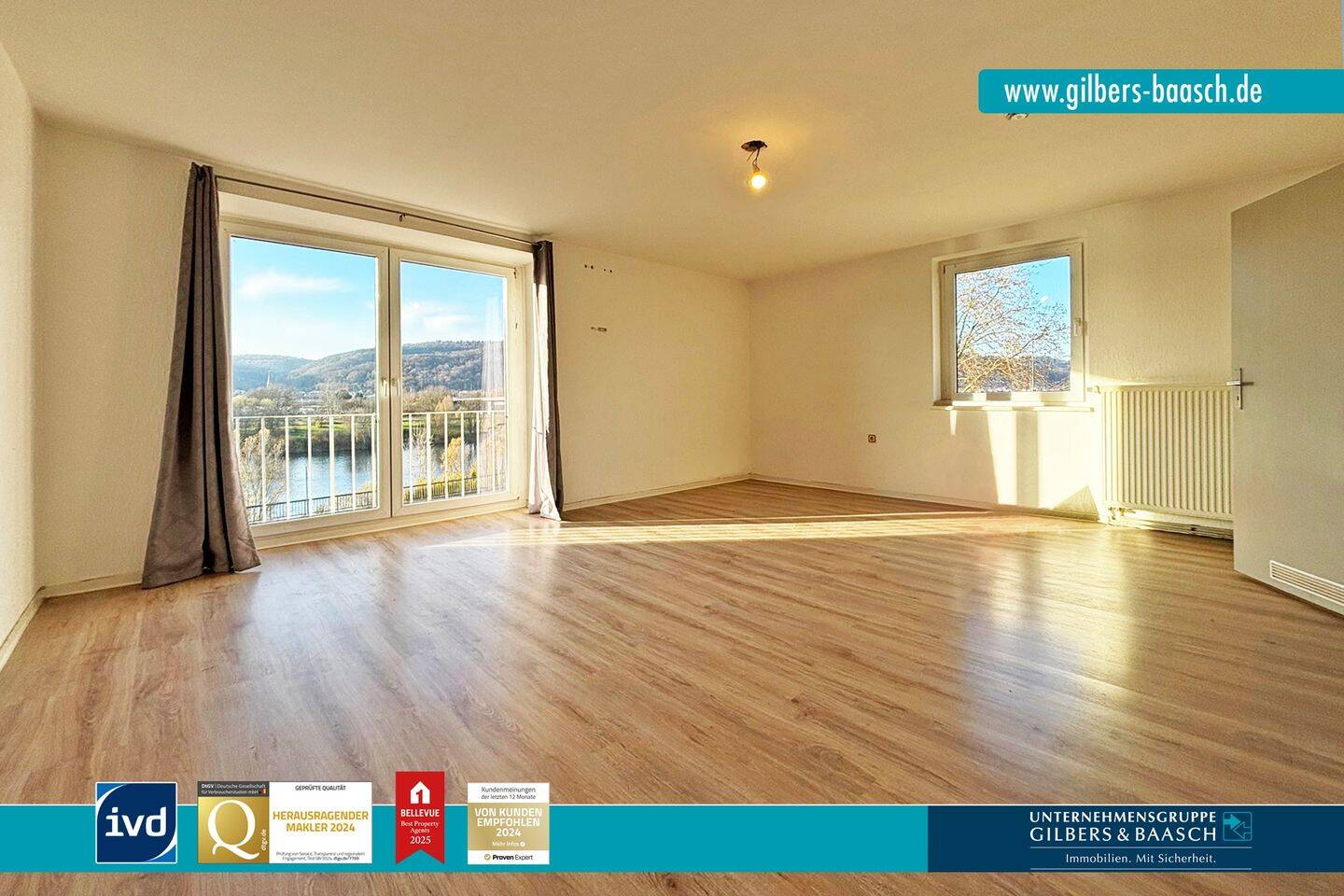 Ca. 4,72 % Rendite! Trier-Süd: ab Juli vermietete 1-ZKB-Whg – ETW mit ca. 42 m² Wohnfläche im 2. OG, 54290 Trier (Innenstadt Trier-Süd)