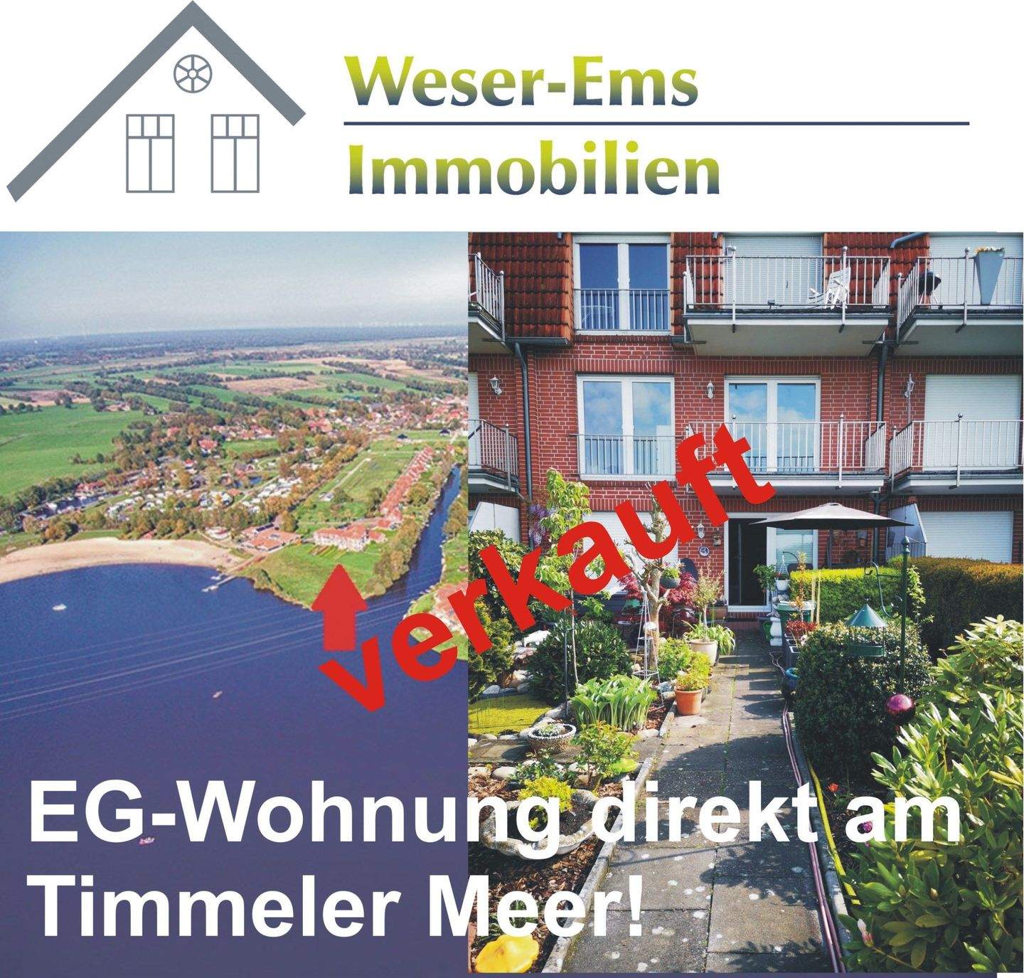 VERKAUFT – EG Wohnung direkt am Timmeler Meer!, 26629 Großefehn