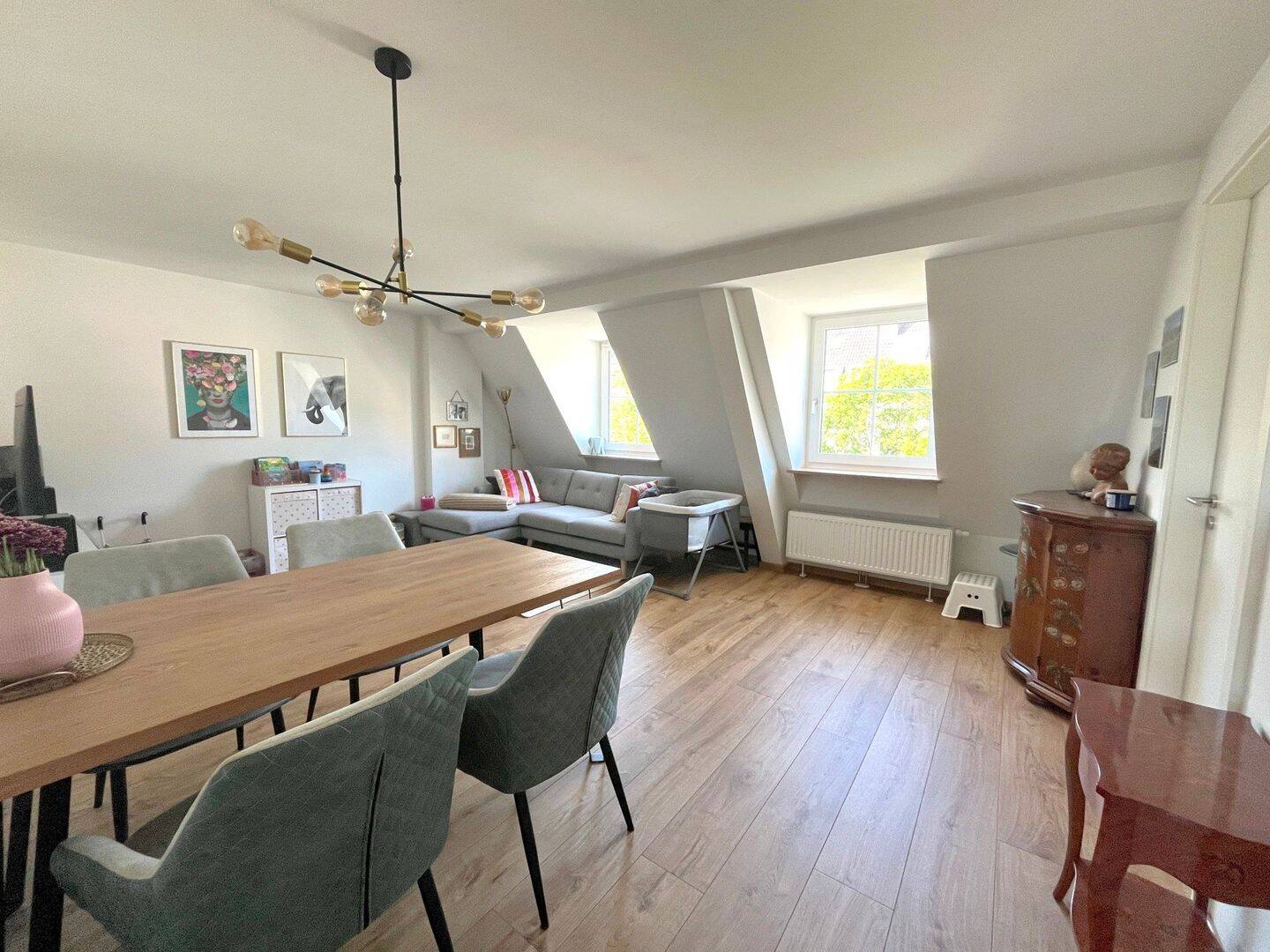 hochwertig ausgestattete 3-Zimmer-Wohnung in Gern, 80637 München (Moosach Neuhausen-Nymphenburg)