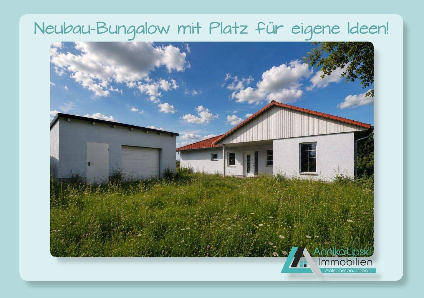 Uckermark – Neubau-Bungalow mit Platz für eigene Ideen!, 17268 Gerswalde