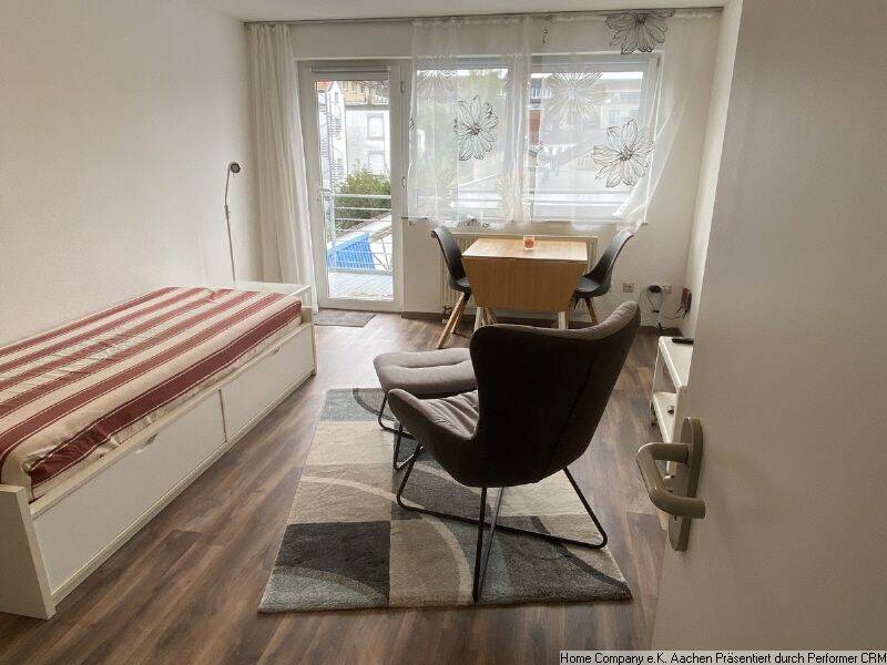 Aachen-City: Schick möbl. 1-Zi-App. mit Balkon in ruhiger City-Lage, nahe Uni; Stellplatz vorh., 52064 Aachen