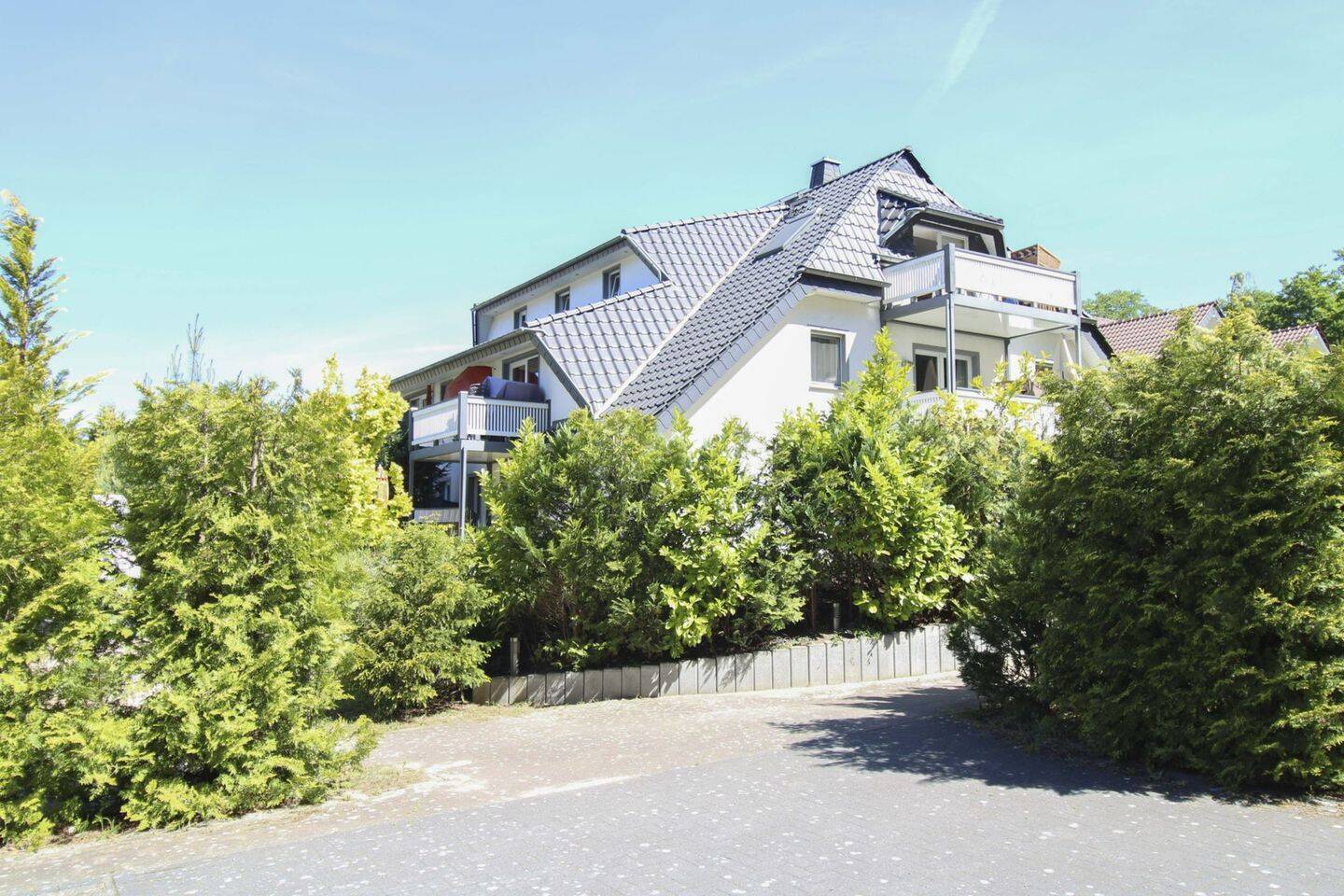 Koserow: 3-Zi.-Terrassenwohnung im EG in ruhiger Lage, 17459 Koserow