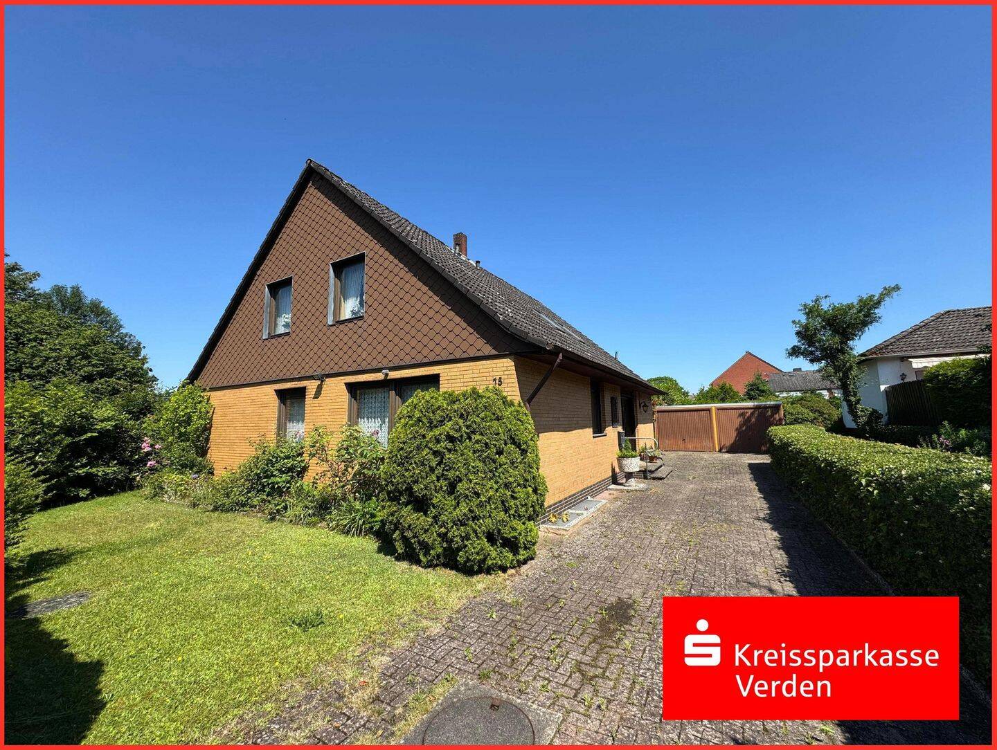 Einfamilienhaus mit Einliegerwohnung und großem Grundstück, 28832 Achim