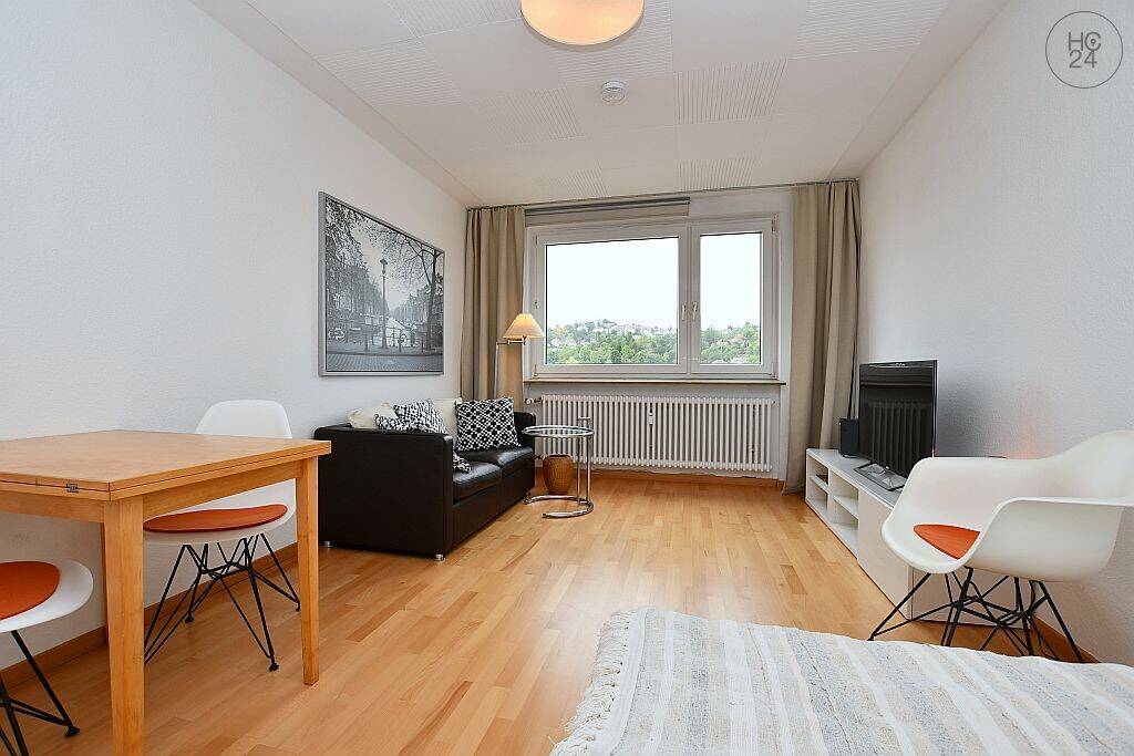 Sonnige, modern möbliertes Apartment mit Blick auf die Stadt in Stuttgart West, 70174 Stuttgart (Mitte Nord West)