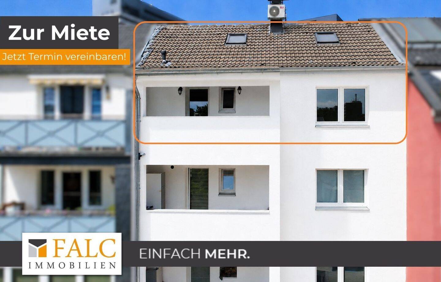 Exklusive Maisonette-/Duplexwohnung mit offener Galerie, Klimaanlage und Südwestbalkon, 45468 Mülheim an der Ruhr (Eppinghofen Holthausen Mitte Mitte-Ost)