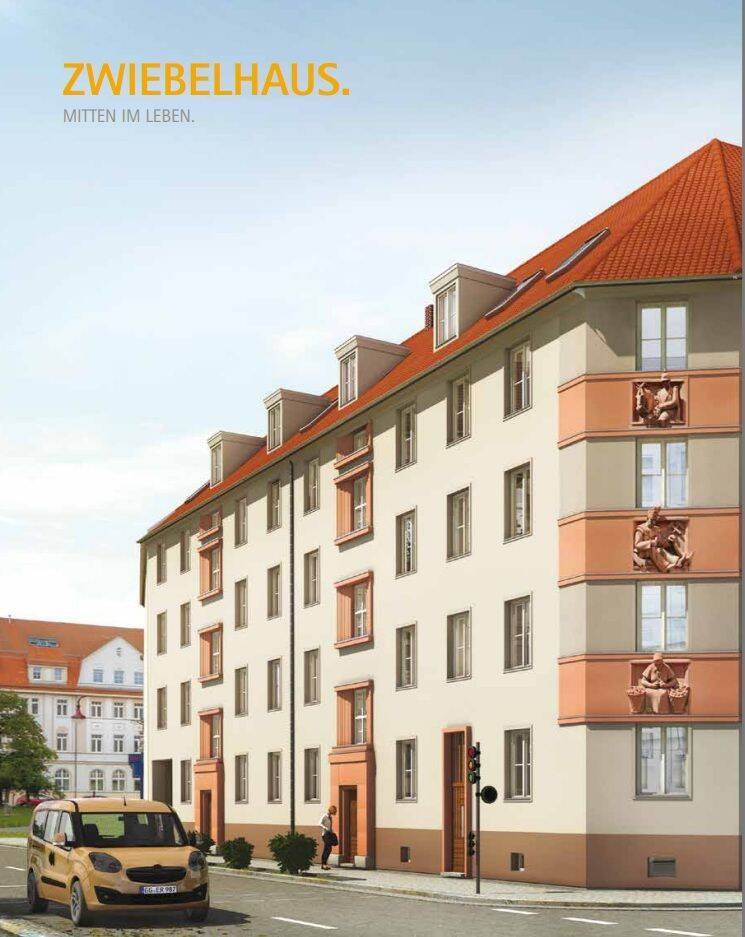 Geräumige 4-Zimmer-Wohnung mit Balkon im Bornaer Zentrum, 4552 Borna