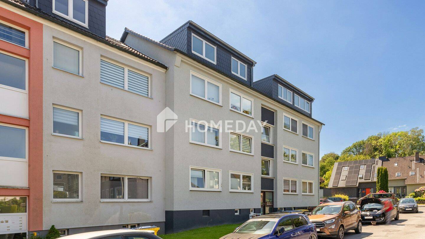 Gepflegte 3-Zimmer-Hochparterrewohnung mit Balkon in angenehmer Wohnlage, 44229 Dortmund