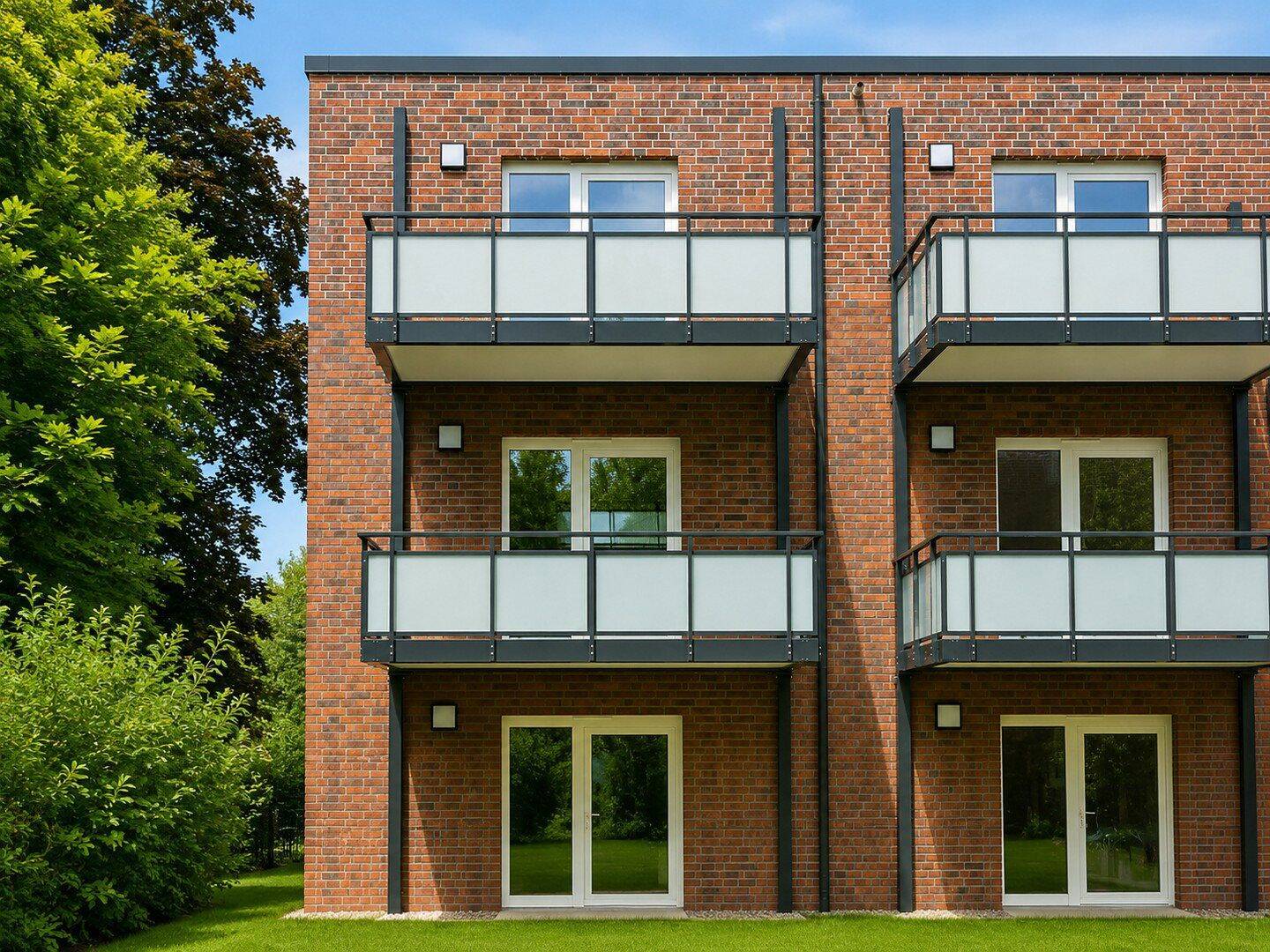 3-Zimmer-Neubauwohnung mit Balkon/Terrasse in Kappeln an der Schlei (WBS erforderlich!), 24376 Kappeln