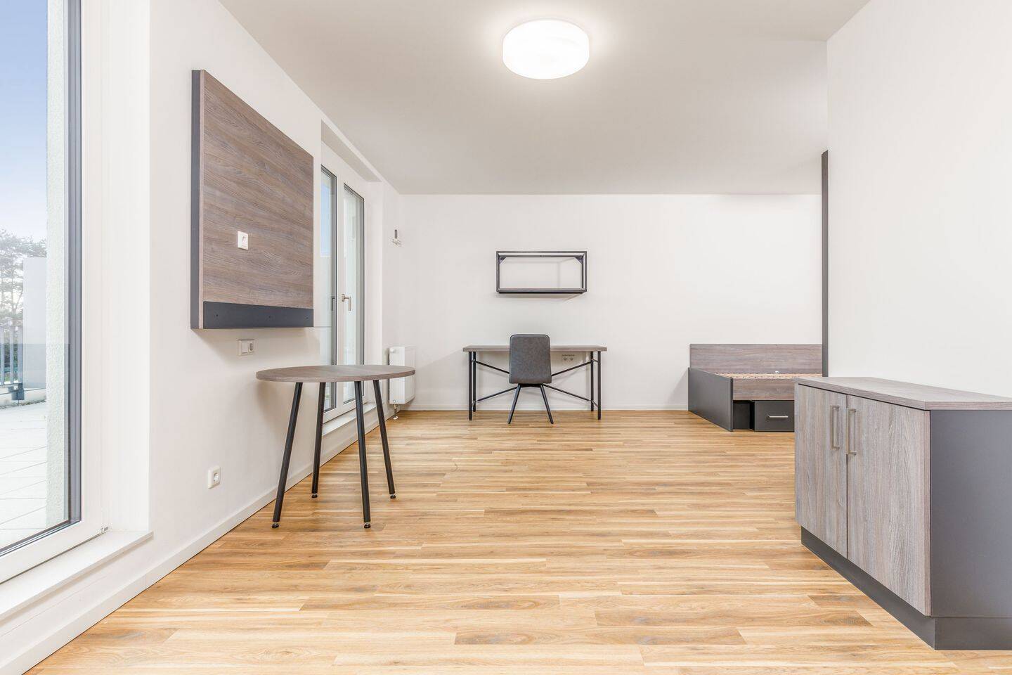 Willkommen in Ihrer voll möblierten Singlewohnung! Warmmiete inkl. Strom und Internet!, 13086 Berlin (Pankow Weißensee)