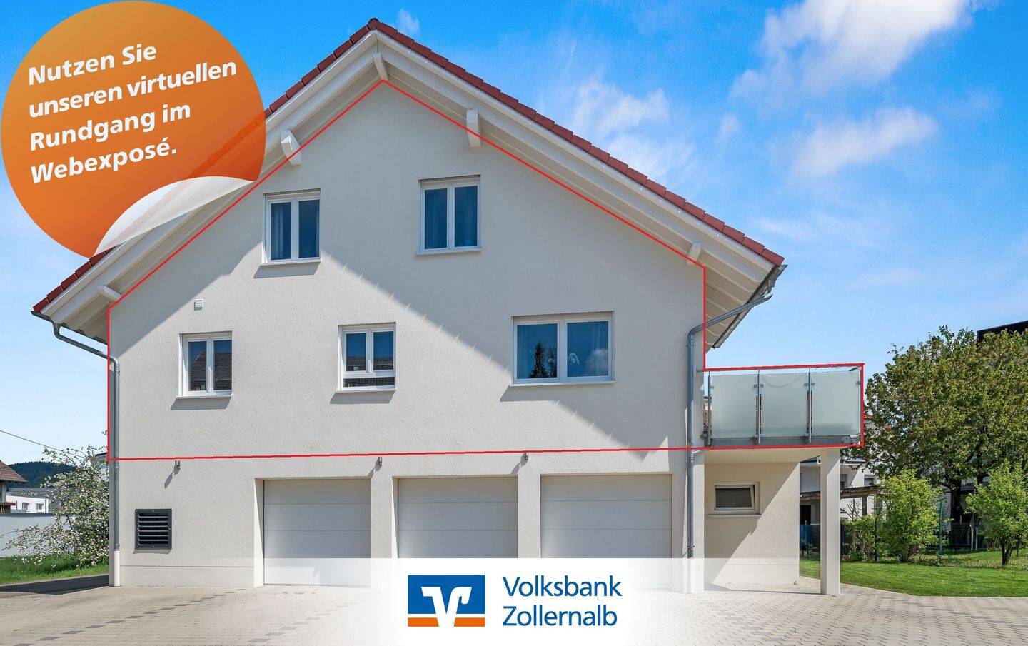 Moderne Maisonettewohnung in einem 3-Familienhaus, 72336 Balingen