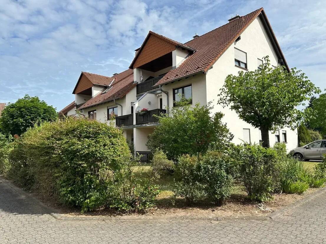 Sofort frei! Barrierearme 2-Zimmer-Erdgeschosswohnung mit Traum-Balkon und Gartenzugang, 63897 Miltenberg