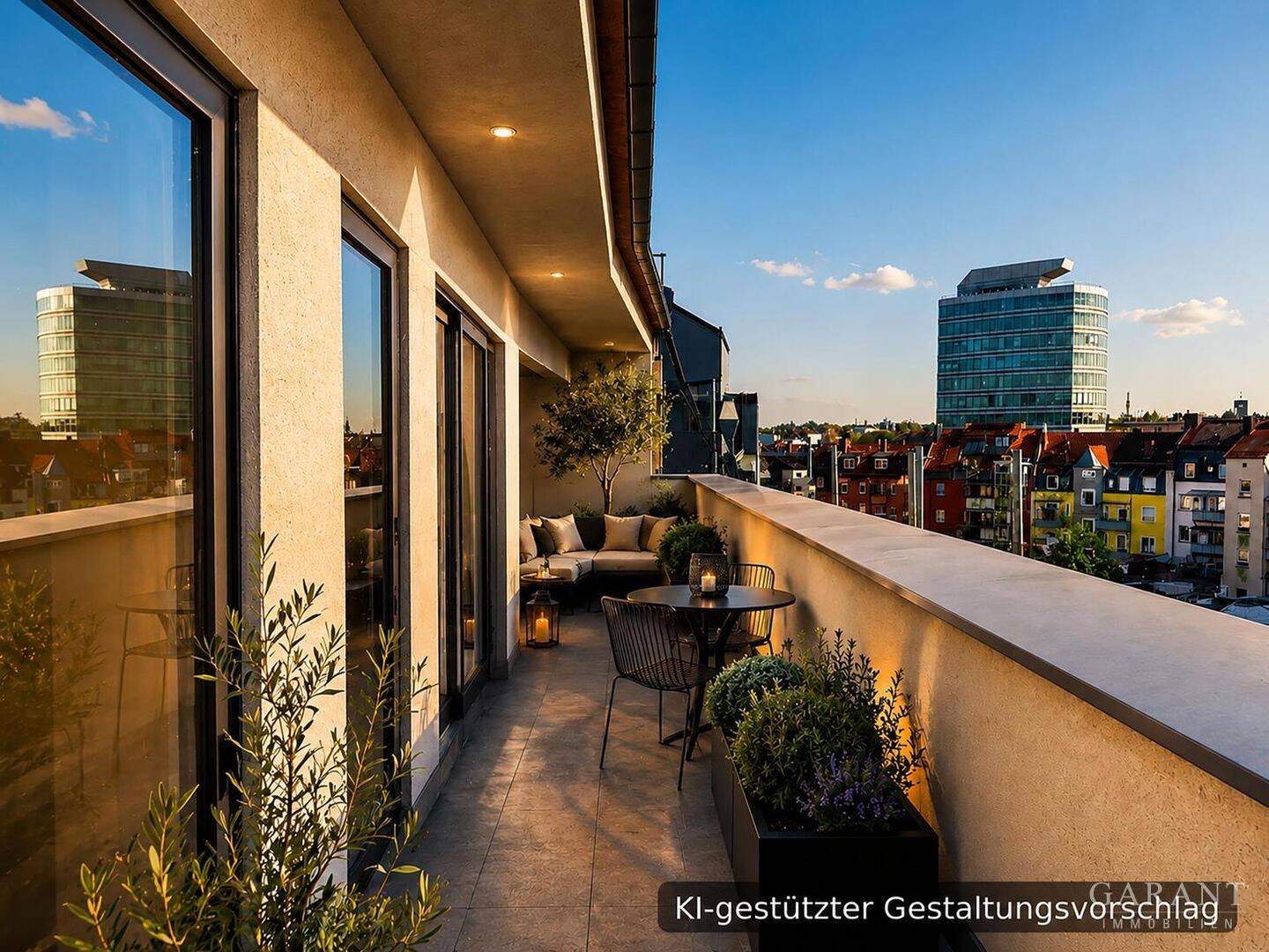 Blick über Nürnberg bis zur Fränk. Schweiz – Seltene Gelegenheit