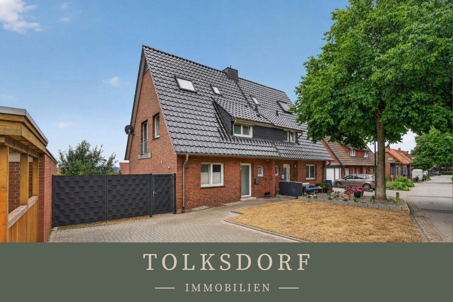 Ibbenbüren – Laggenbeck | Modernisierte DHH mit Südterrassen, großem Souterrain und Stellplätzen, 49479 Ibbenbüren