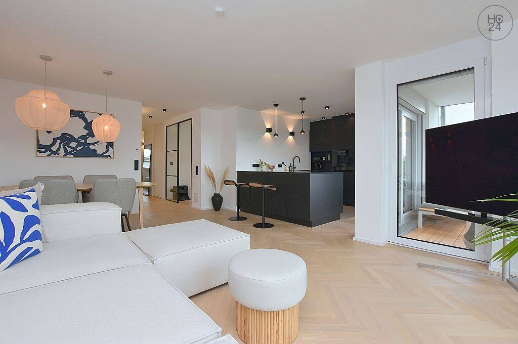 Exklusive und wunderschön möblierte Wohnung in Stuttgart Burgholzhof, 70376 Stuttgart (Bad Cannstatt Burgholzhof Münster Zuffenhausen)