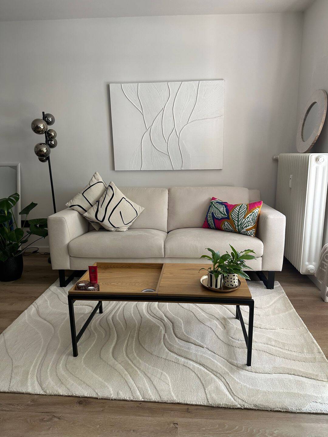 Stilvolle 2-Zimmer-Wohnung in Hulsberg – möbliert