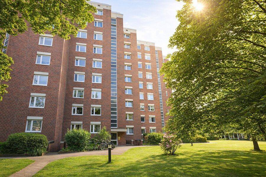 Hamburg-Schnelsen: Attraktive 2-Zi.-Wohnung mit Balkon & Aufzug. Ein ideales Anlageobjekt!, 22459 Hamburg (Eimsbüttel Niendorf Schnelsen)