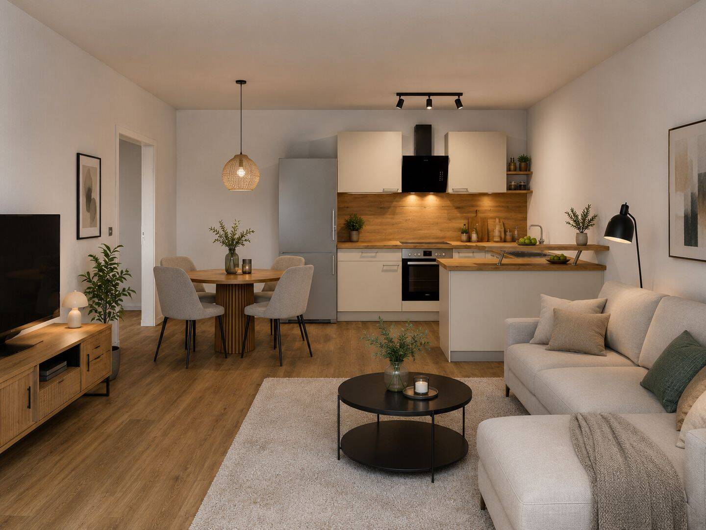 Moderne Neubauwohnung mit Terrasse, Gartenanteil und separatem Eingang – Erstbezug ab September 2026, 21717 Deinste