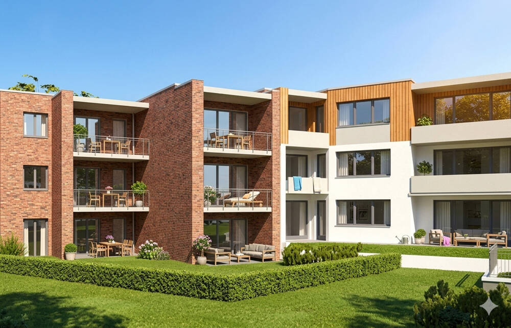 *** NEU – Exklusive 4-Zimmer-Neubau-EG Wohnung mit großem Garten und TG in den HH-Elbvororten ***