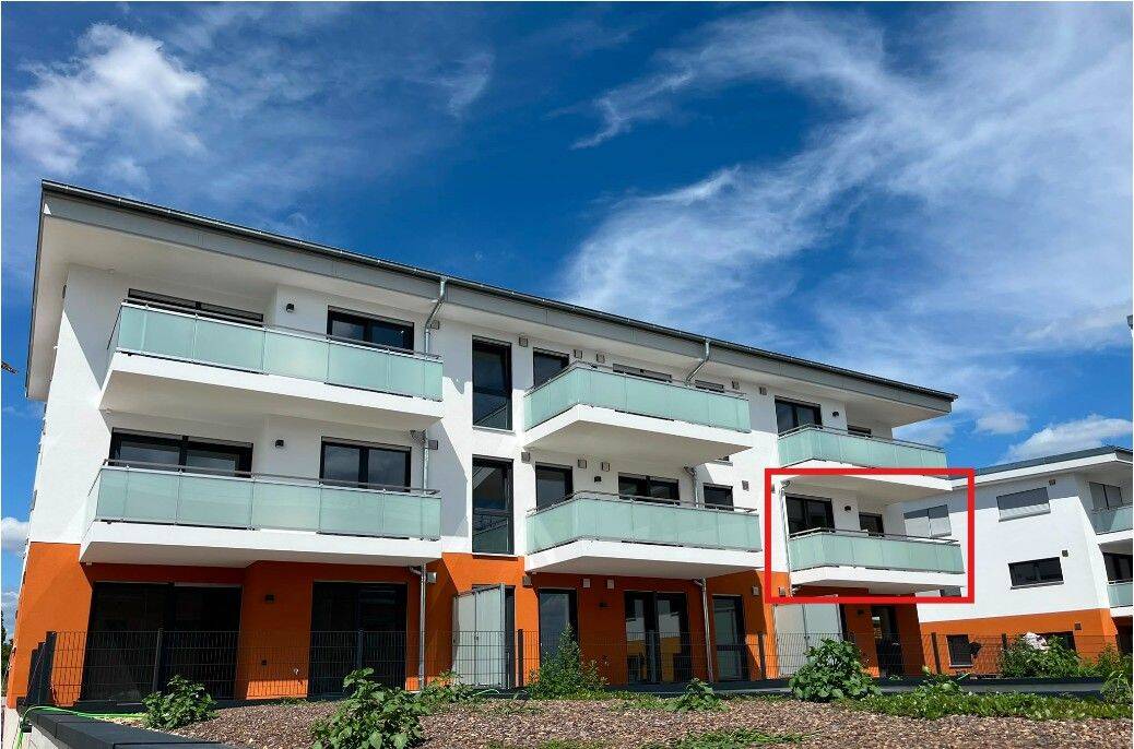 Exklusive 3-Zimmer-Wohnung mit Balkon in Amberg – Erstbezug / Neubau KfW40 (1. OG), 92224 Amberg