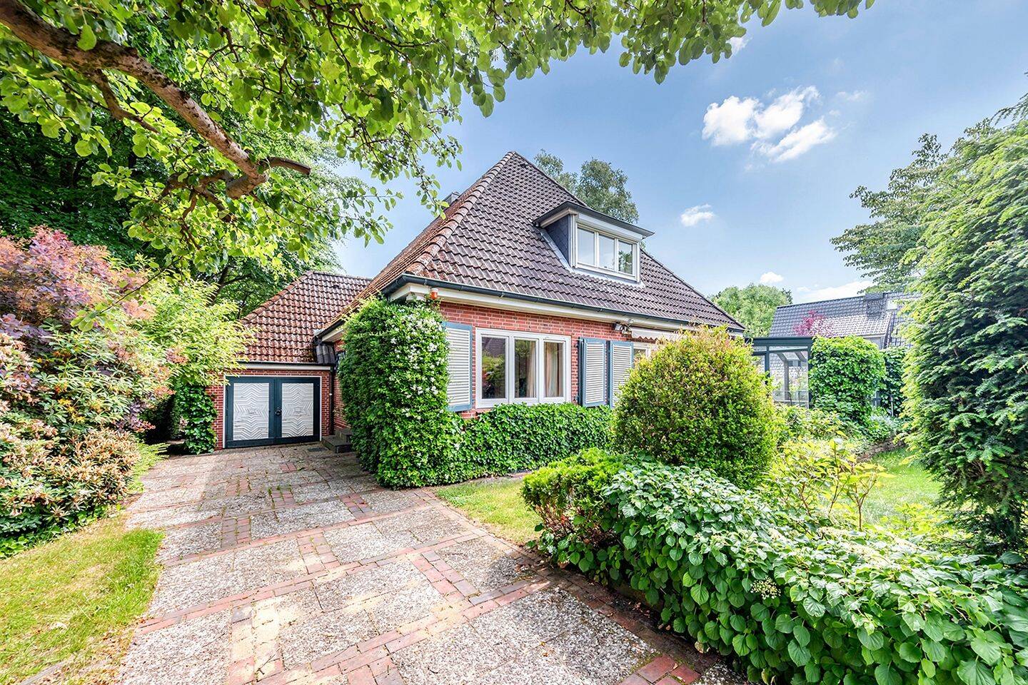 Ein Familienhaus.
