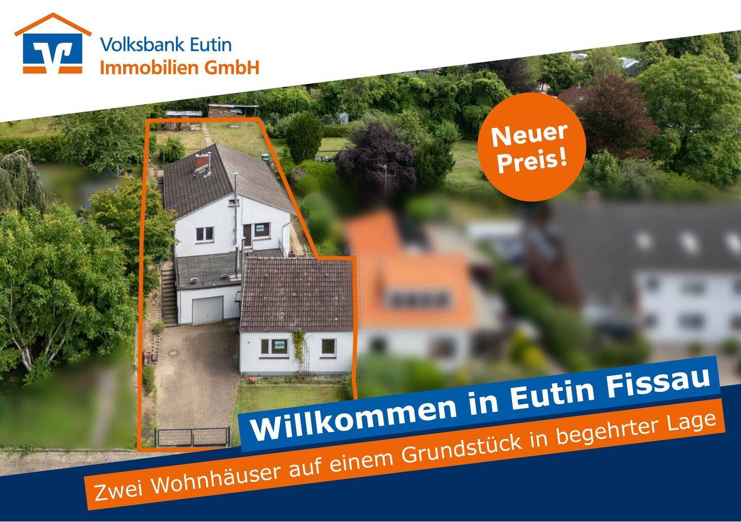Einfamilienhaus und Doppelhaushälfte in Eutin-Fissau – eine seltene Gelegenheit nahe dem Kellersee, 23701 Eutin