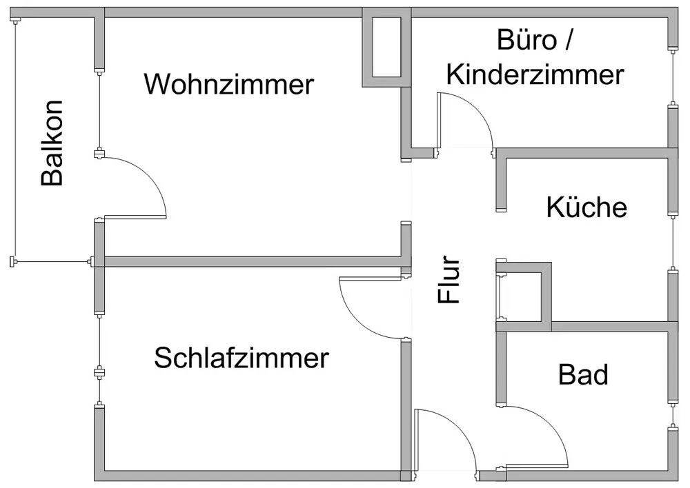 Provisionsfrei von privat: Renovierte 3-Zimmer-Wohnung mit Balkon und Einbauküche am Pankepark (Bezugsfrei!) – Keine Makler, 13347 Berlin (Mitte Gesundbrunnen Wedding)