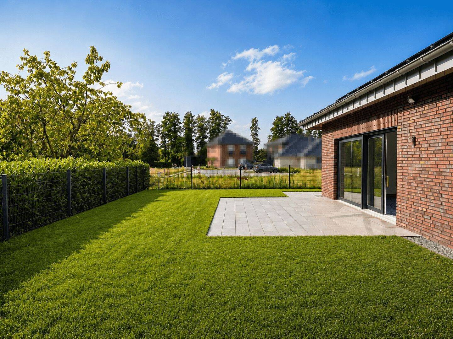 Familienparadies in Ostbevern! Exklusiver Bungalow mit 5 Zimmern und Doppelgarage, 48346 Ostbevern