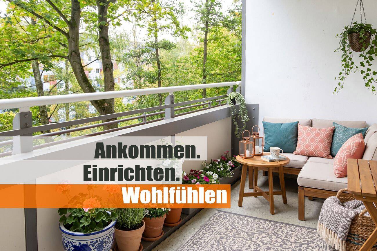 Wohlfühen mit Nähe zum Stadtpark! 2 Zimmer mit Südbalkon, 9120 Chemnitz (Altchemnitz Bernsdorf Helbersdorf Kapellenberg)