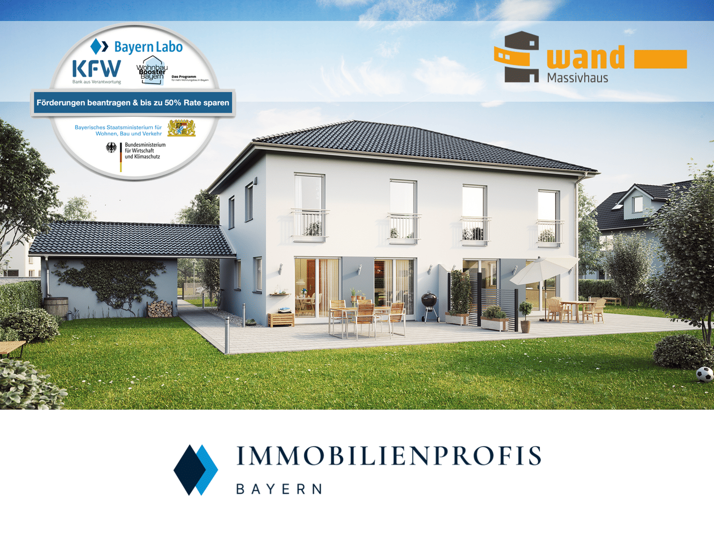 Exklusive Lage Neuried: Doppelhaushälfte inkl. Home-Office Keller | Energie A+ | Baupreis sichern…, 82061 Neuried